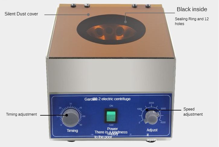 Xlab Medical - 220 V 80–2 Laborbank-Zentrifuge mit niedriger