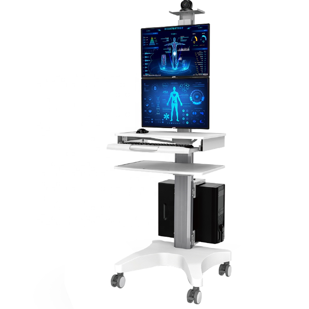 Medical Lab Officer - Moderner Mobiler Verstellbarer Medizinischer Trolley mit