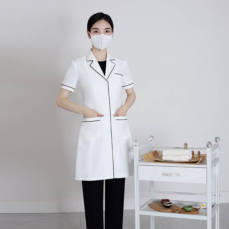 Kurzärmeliger weißer Laborkitt – Medical Lab Years Bewertung und Preis
